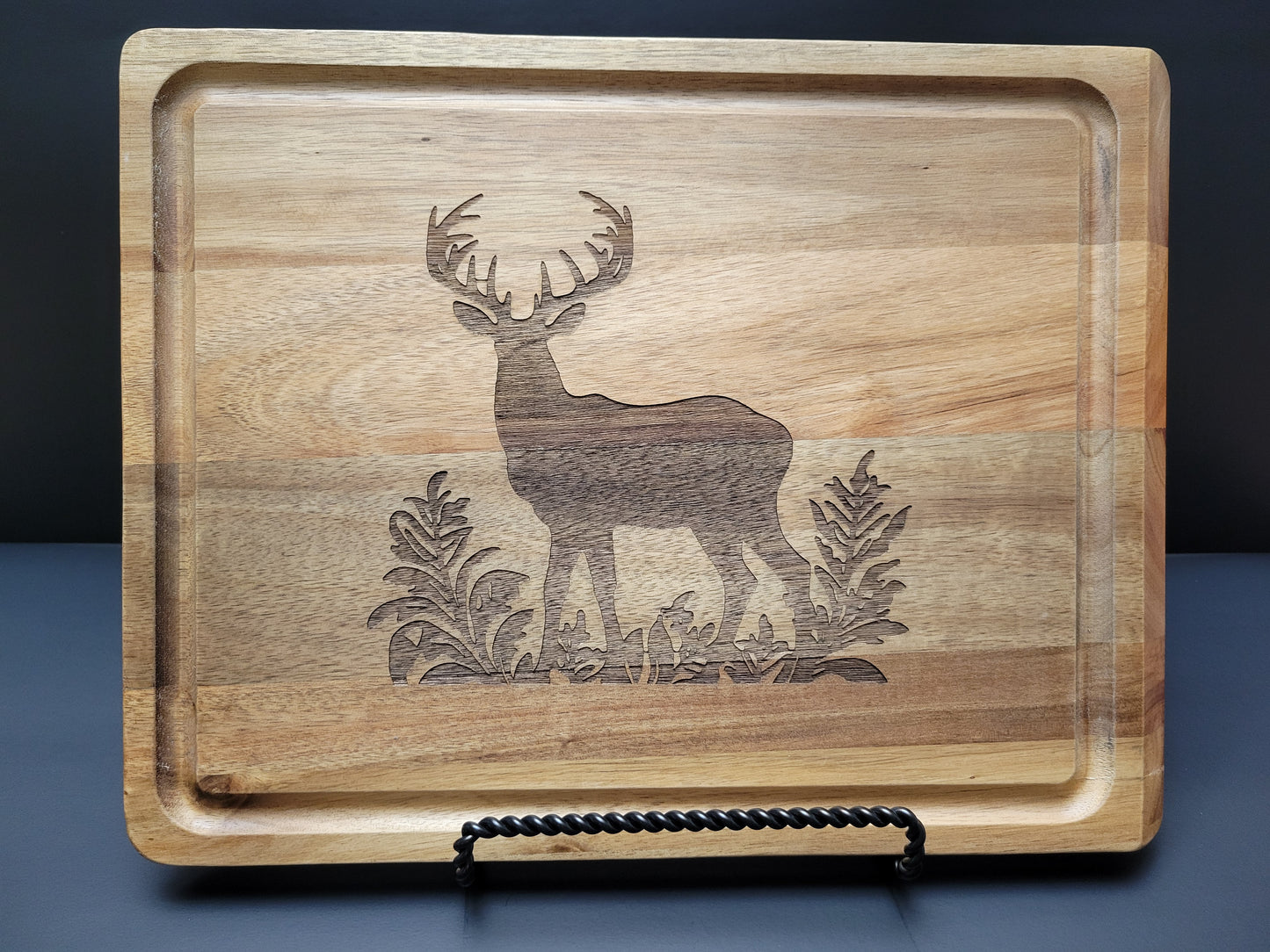 Deer in brush - small