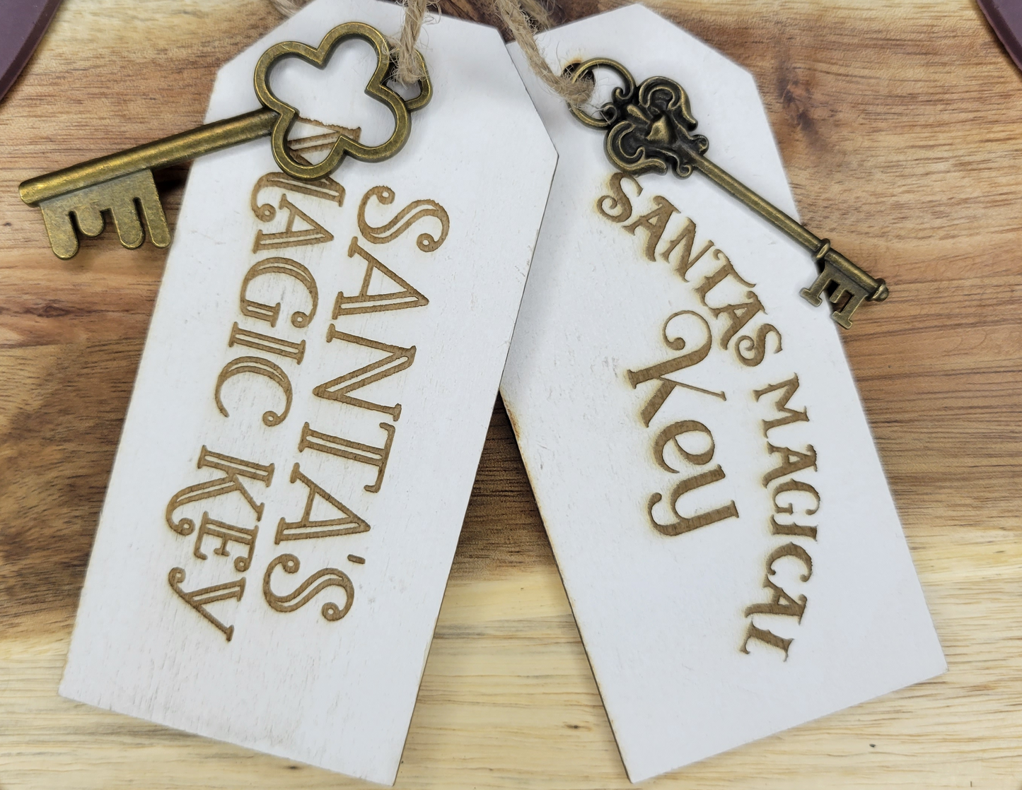 Santa's Magic Key ornament